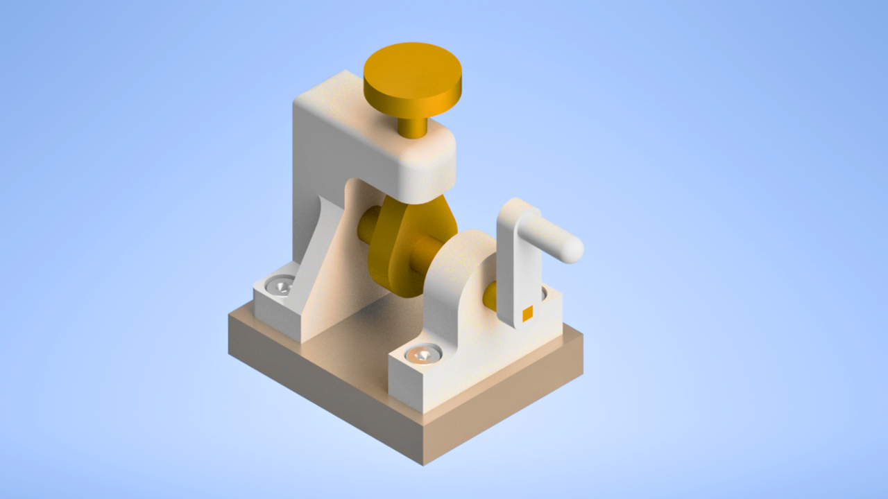 Inventorボトムアップ手法による3D設計トレーニング